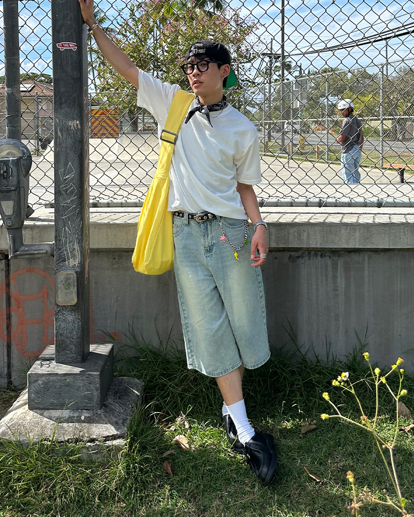 ユニセックス）デニム7分丈パンツ | ファッション通販サイト NUGU