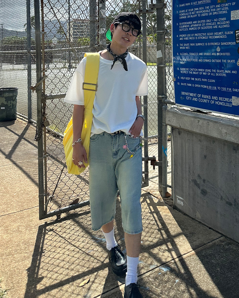 ユニセックス）デニム7分丈パンツ | ファッション通販サイト NUGU