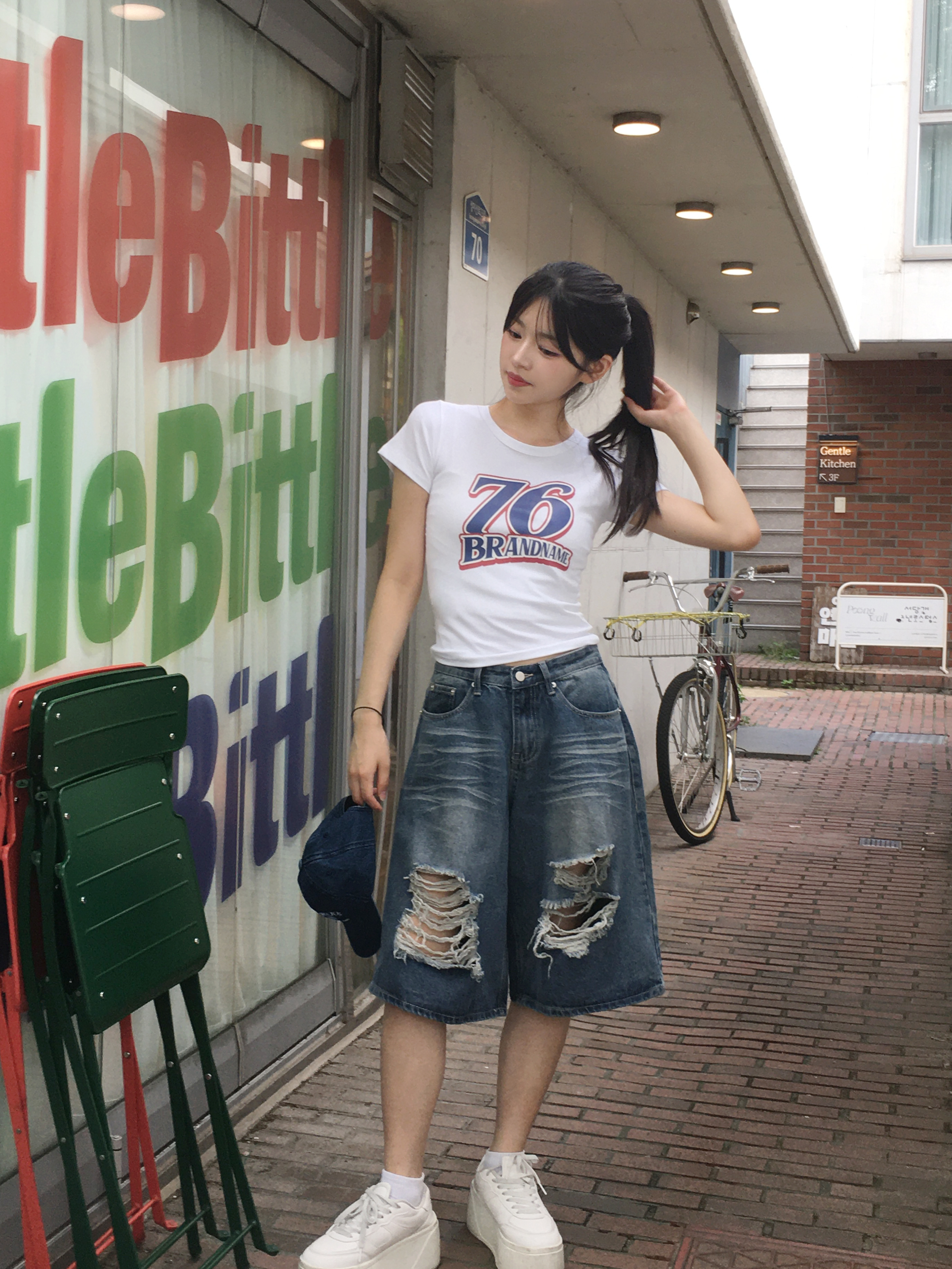 デニムレタリングキャップ | ファッション通販サイト NUGU
