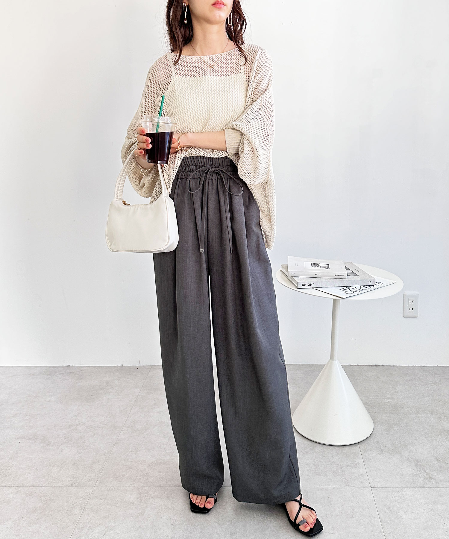 新色追加/5サイズ展開】春夏にぴったり。上品見え！ダブルタック