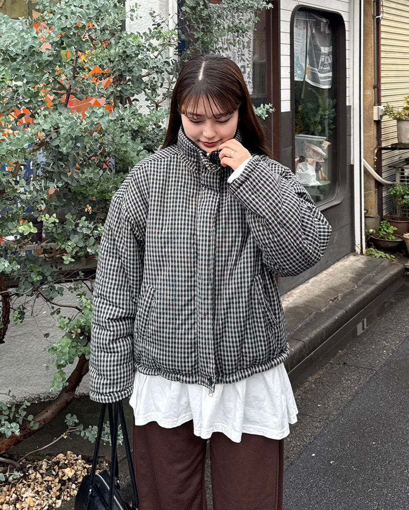 Yves Saint Laurent ボンバージャケットリバーシブル チェック柄 即納】リバーシブルチェックブルゾン TO5009 – YOLO（ヨロ