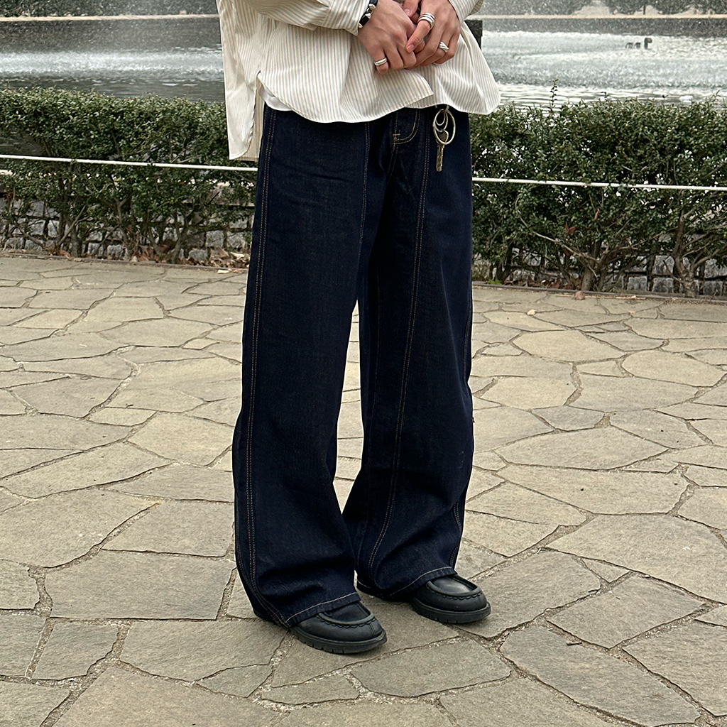 EESETT&co デニムパンツ 30 インディゴ 楽天市場】eesett&coの通販