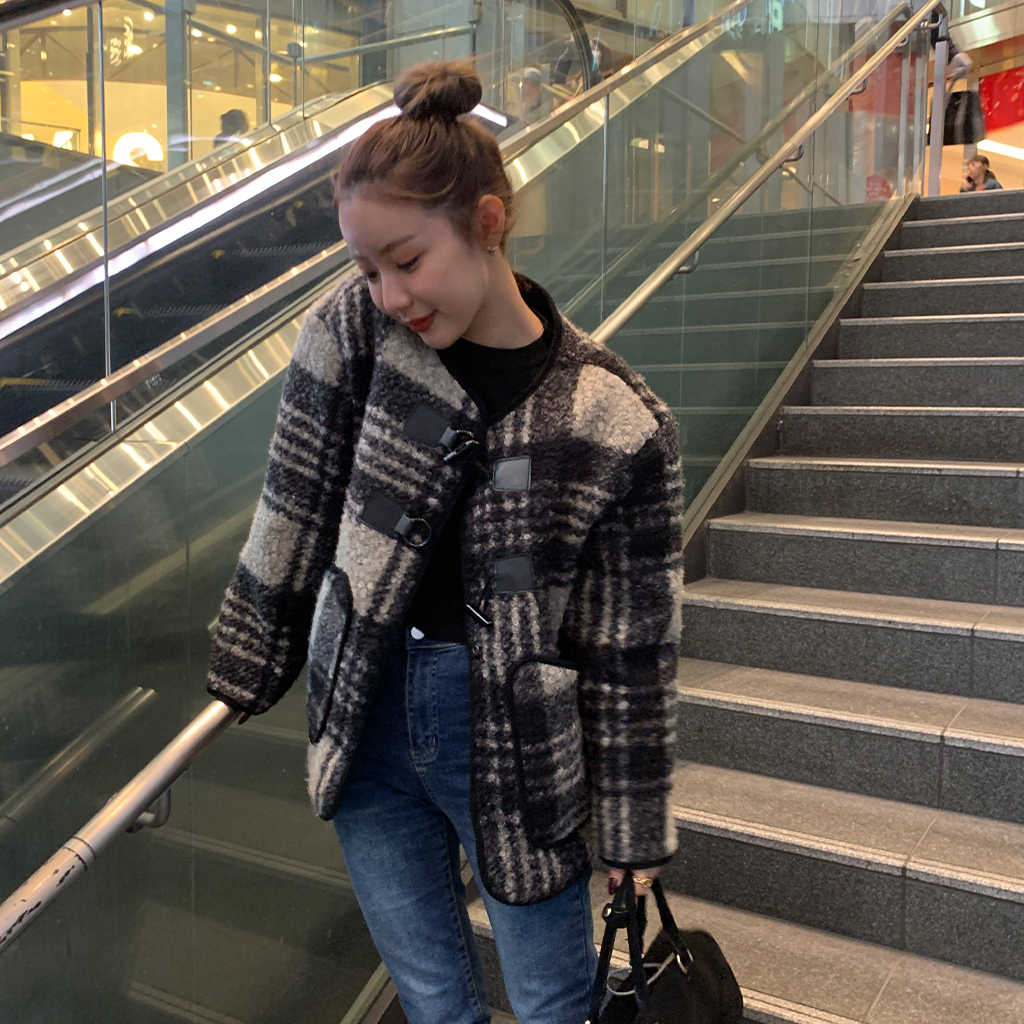 未使用 T-JACKET カシミヤ混 タータンチェック ダブル ジャケット M 未使用 T-JACKET カシミヤ混 タータンチェック ダブル ジャケット M 未