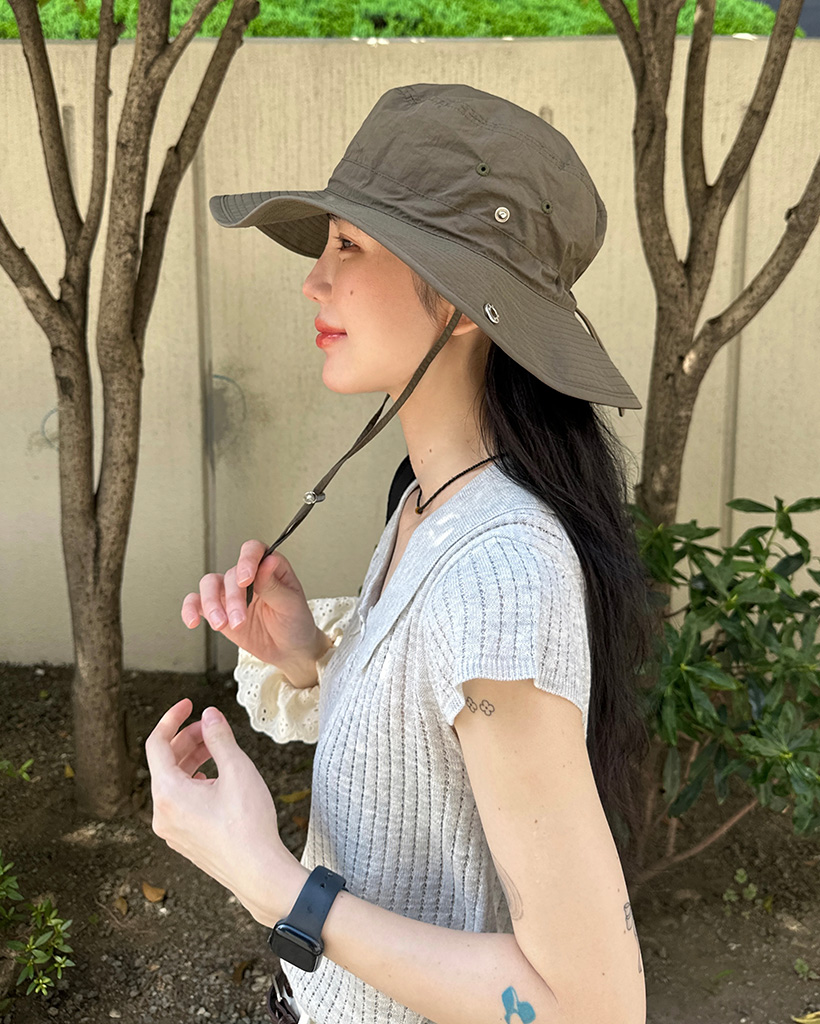 SUKU ☆Pesona Bucket Hat コットン バケットハット Unisex】バケットハット