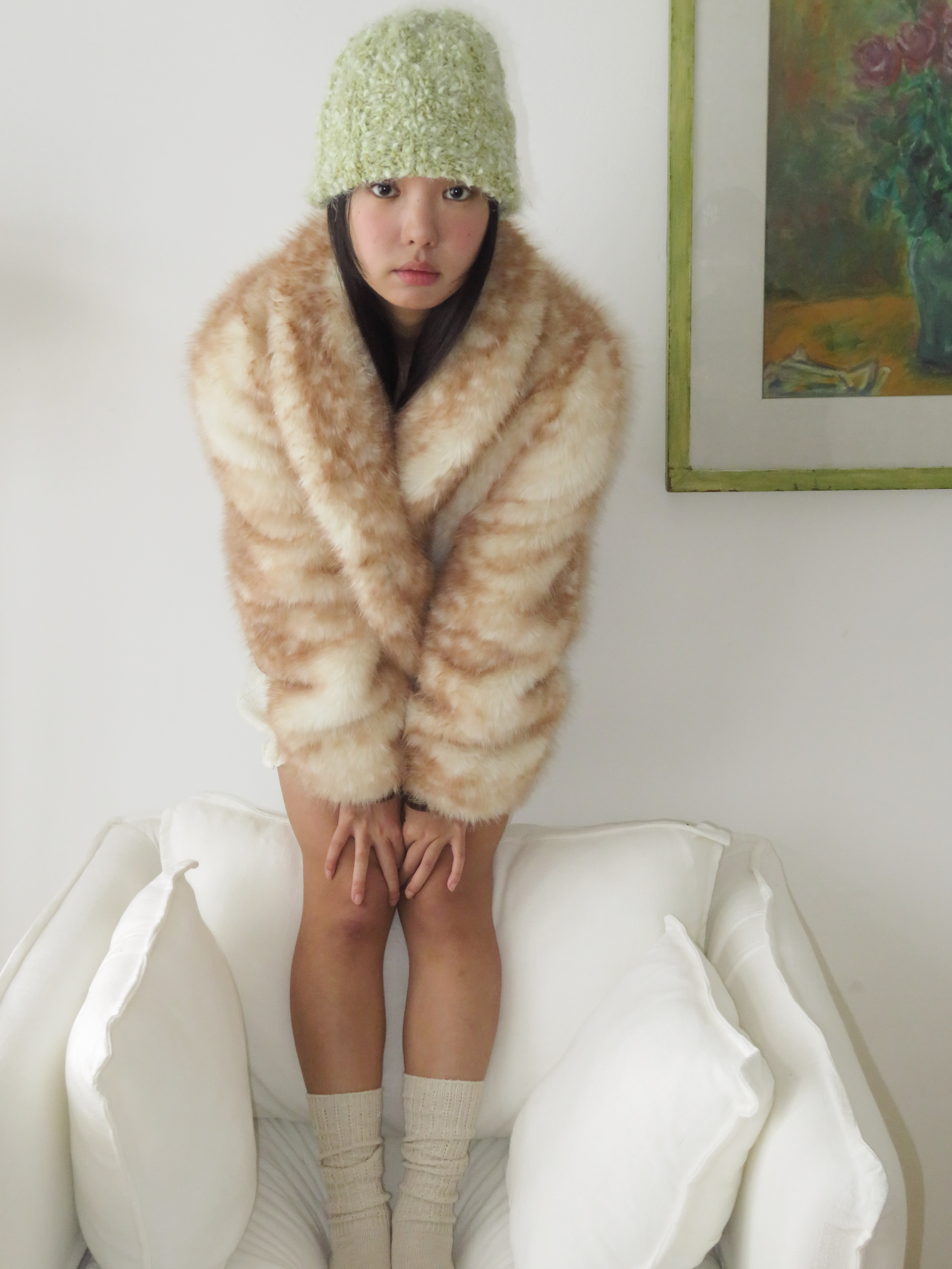 Bambi Fur Jacket, Brown | ファッション通販サイト NUGU