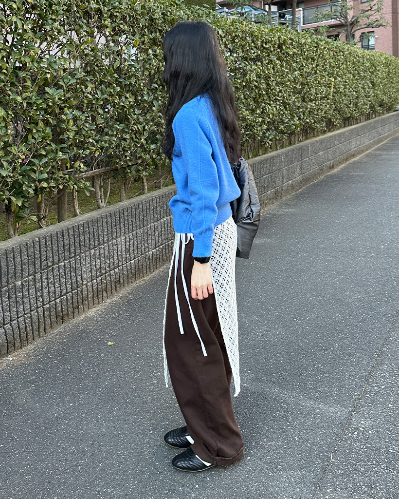 レースレイヤードラップスカート | ファッション通販サイト NUGU