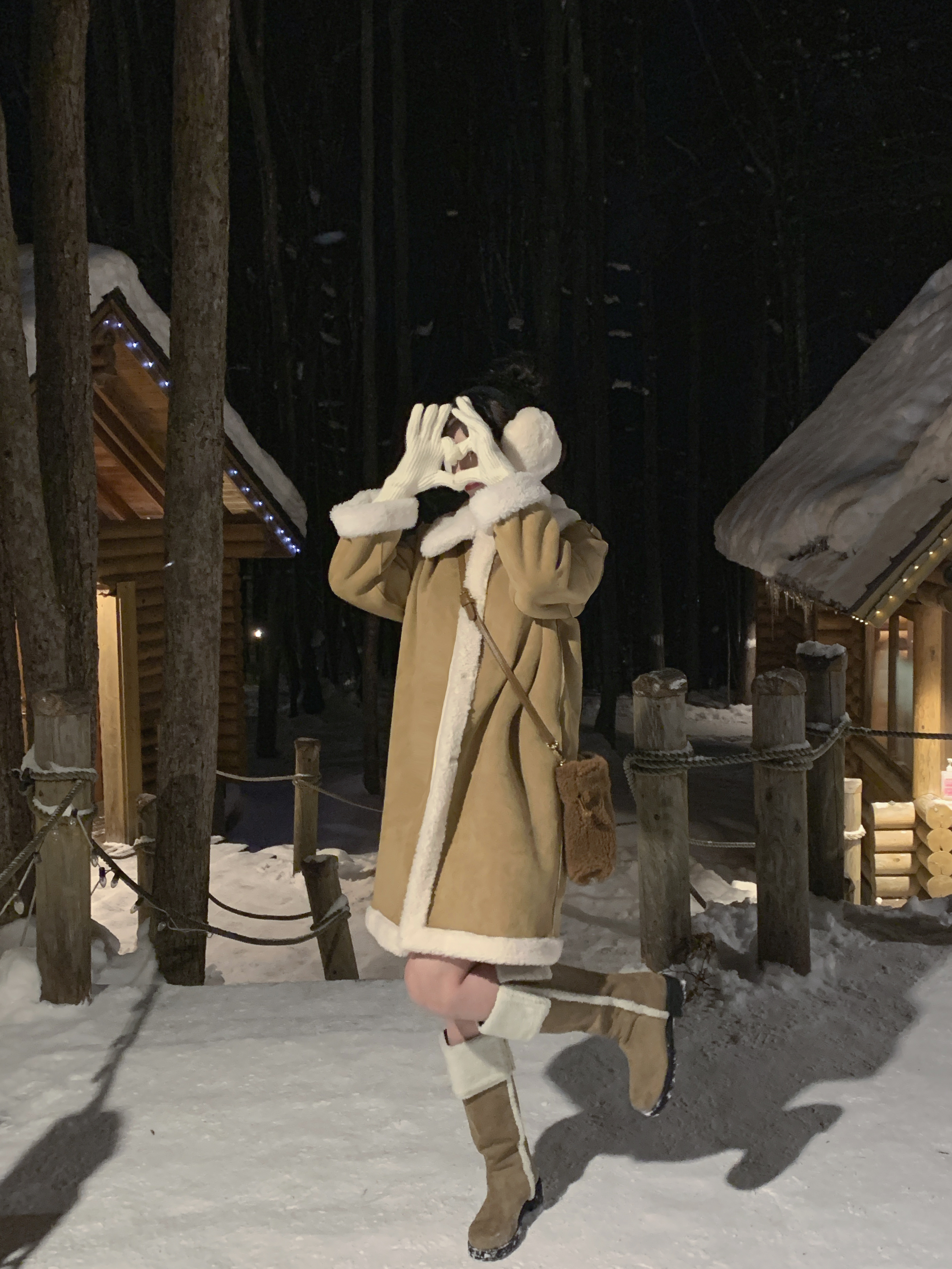 original]リバーシブルロングムートンコート | ファッション通販サイト