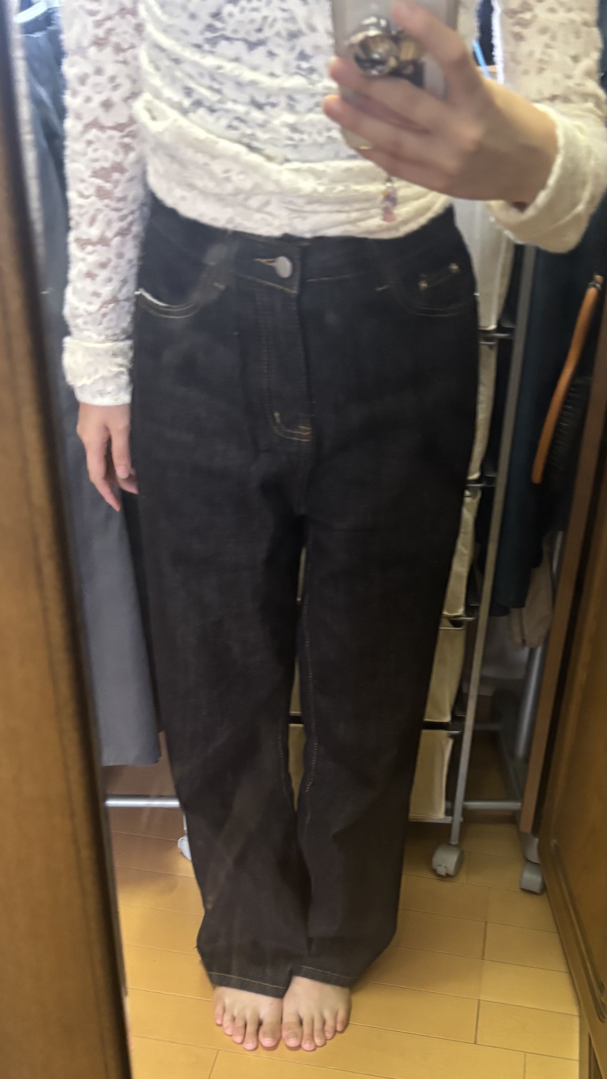 リアクティブセミワイドデニム | ファッション通販サイト NUGU