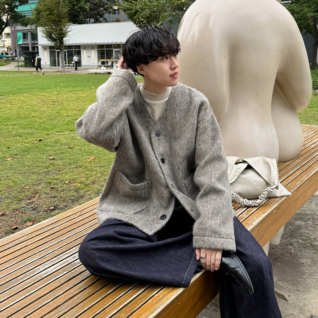 美品 MARC LE BIHAN ウールジャケットサイズ0 Anne number of OMEKASHI ミラノリブジャケット SARAHWEAR