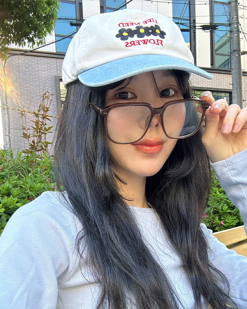 スクエアラインメガネ | ファッション通販サイト NUGU