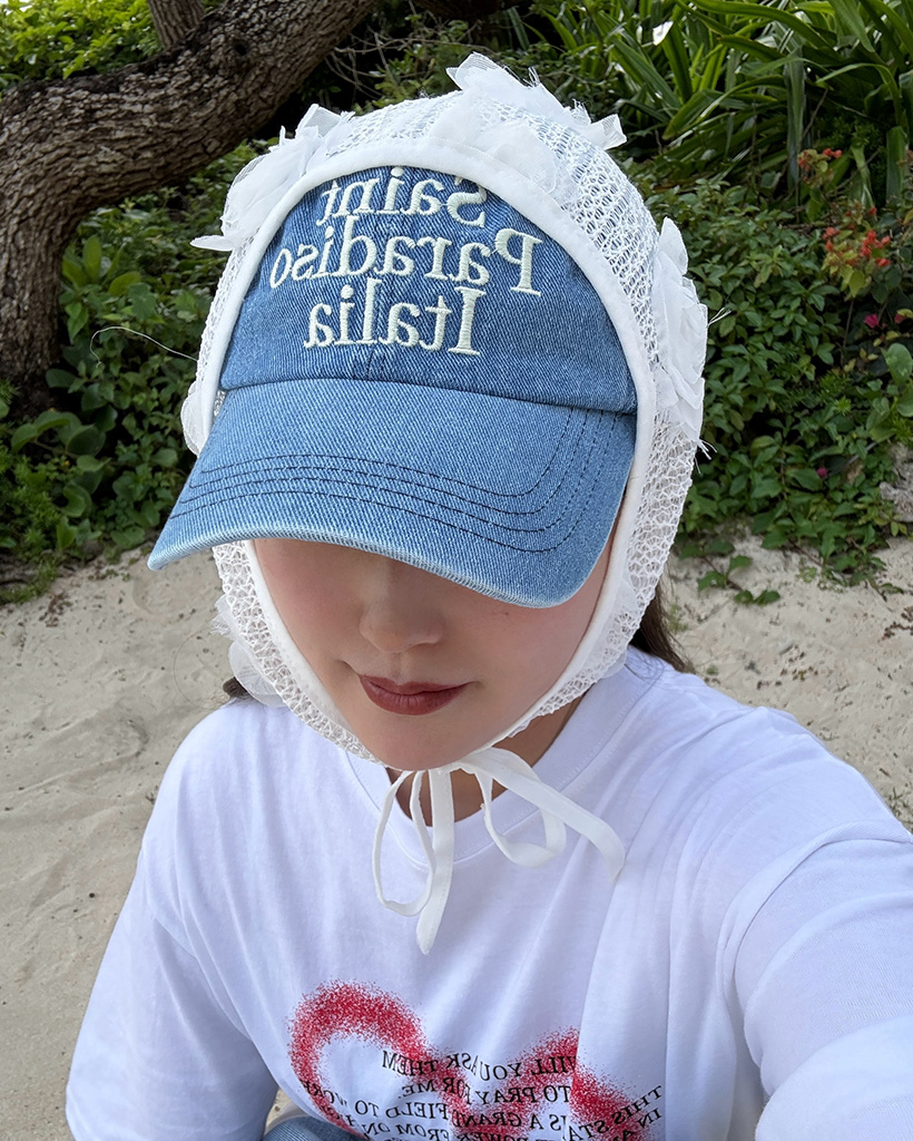 レタリングデニムキャップ | ファッション通販サイト NUGU