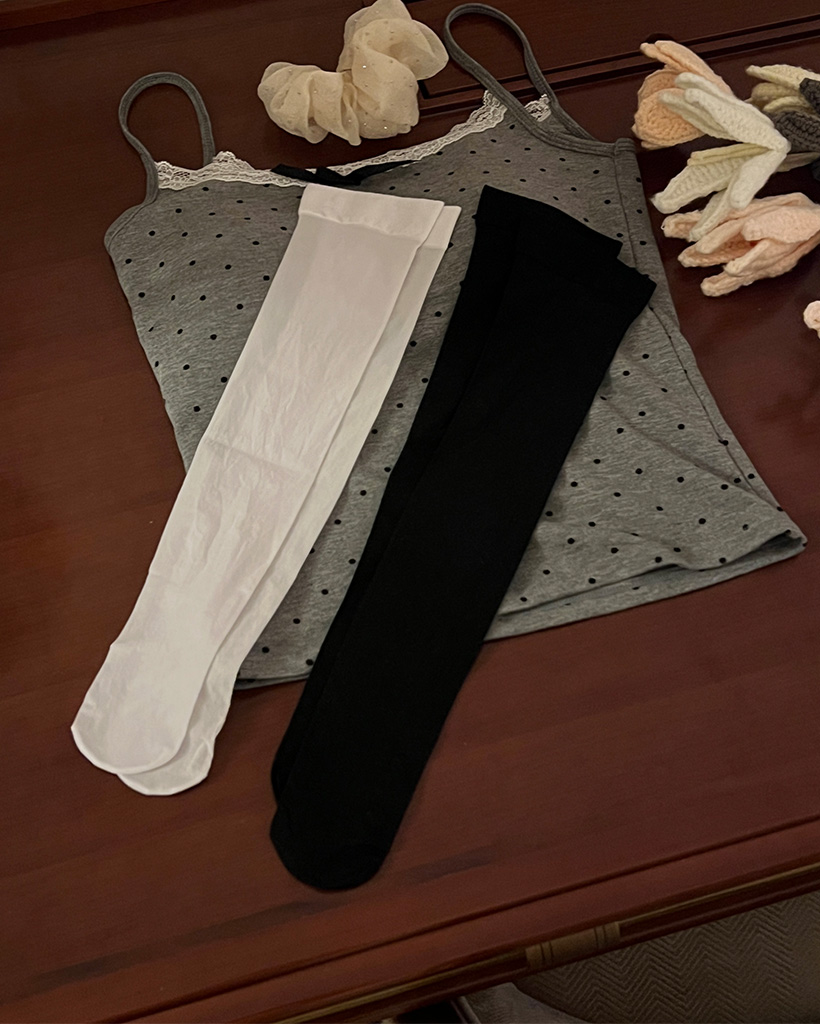 シースルー1/2ストッキング