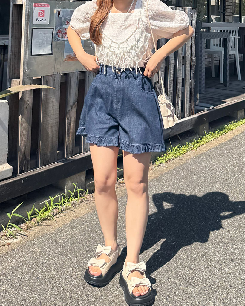 キャミソール パールキャミビスチェ | ファッション通販サイト NUGU