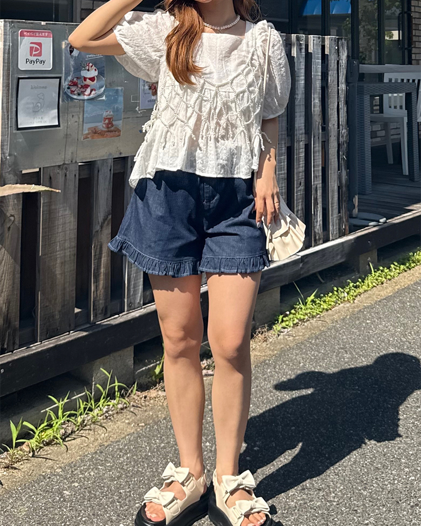 パールキャミビスチェ | ファッション通販サイト NUGU