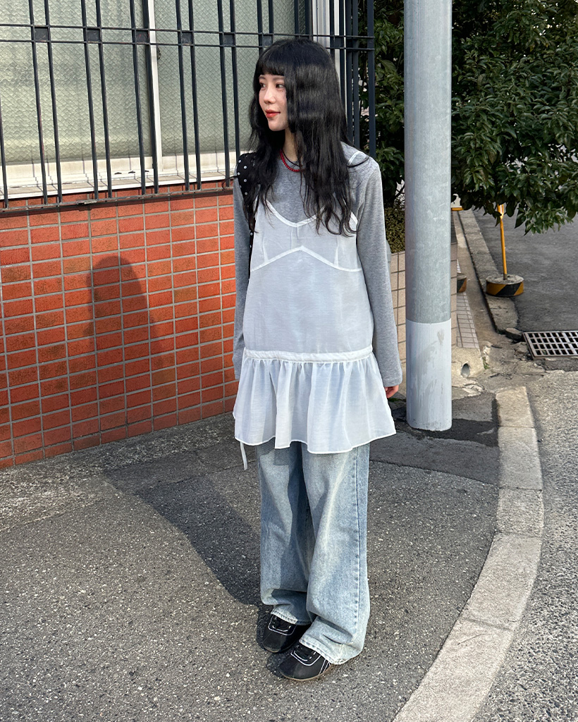 tricot COMME des GARÇONS シースルーキャミワンピース tricot COMME des GARÇONS シースルーキャミワンピース tricot