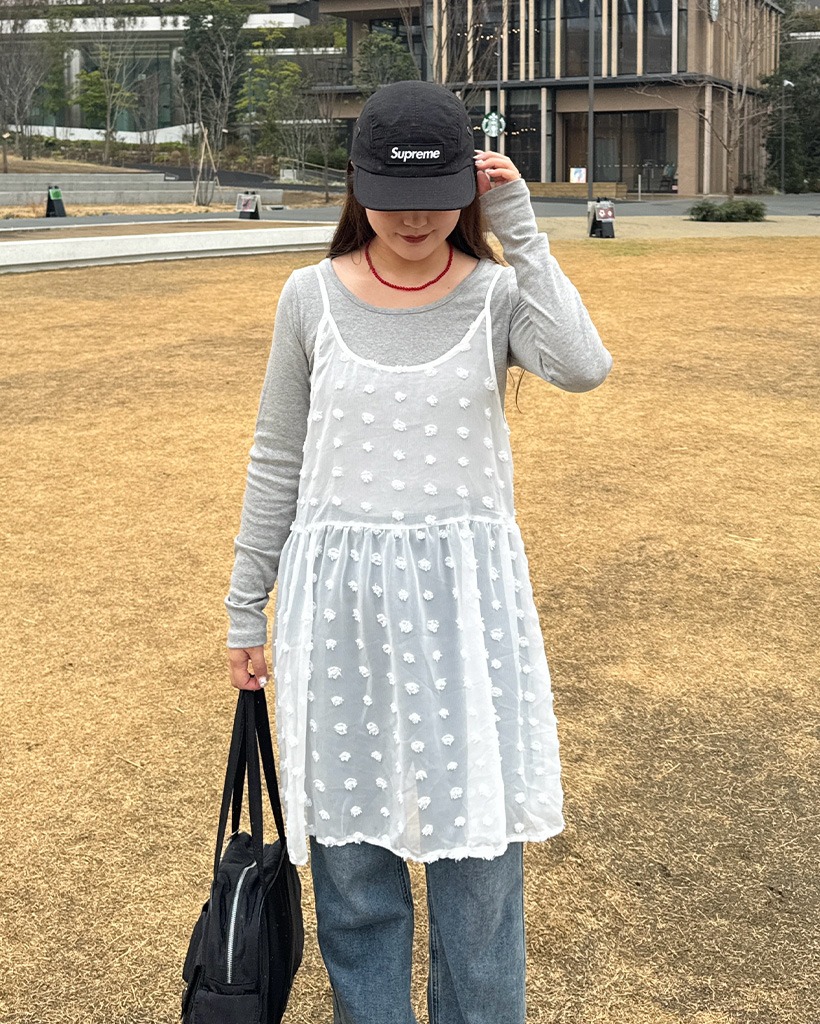 ユナイテッドアローズ　ドット柄ミニキャミワンピース ユナイテッドアローズ ドット柄ミニキャミワンピース - メルカリ