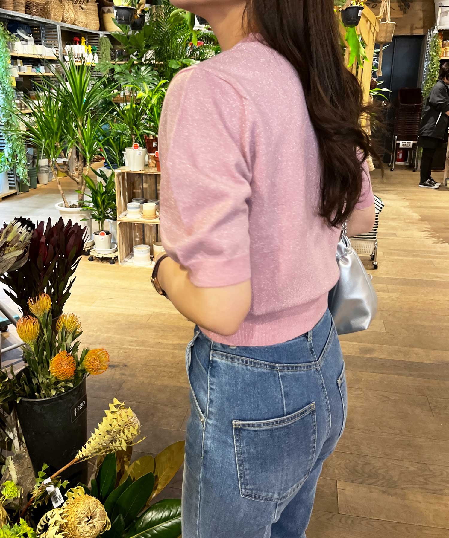 ラメパフスリーブニット | ファッション通販サイト NUGU