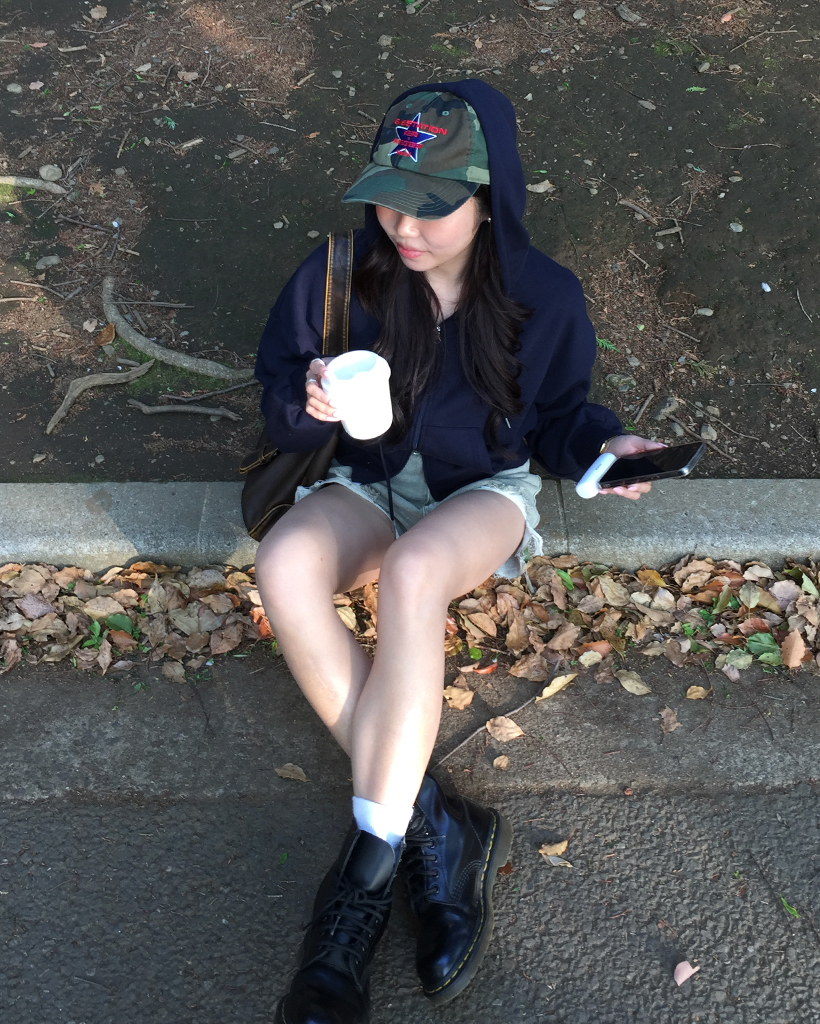 シンプルクロップドダブルジップパーカー | ファッション通販