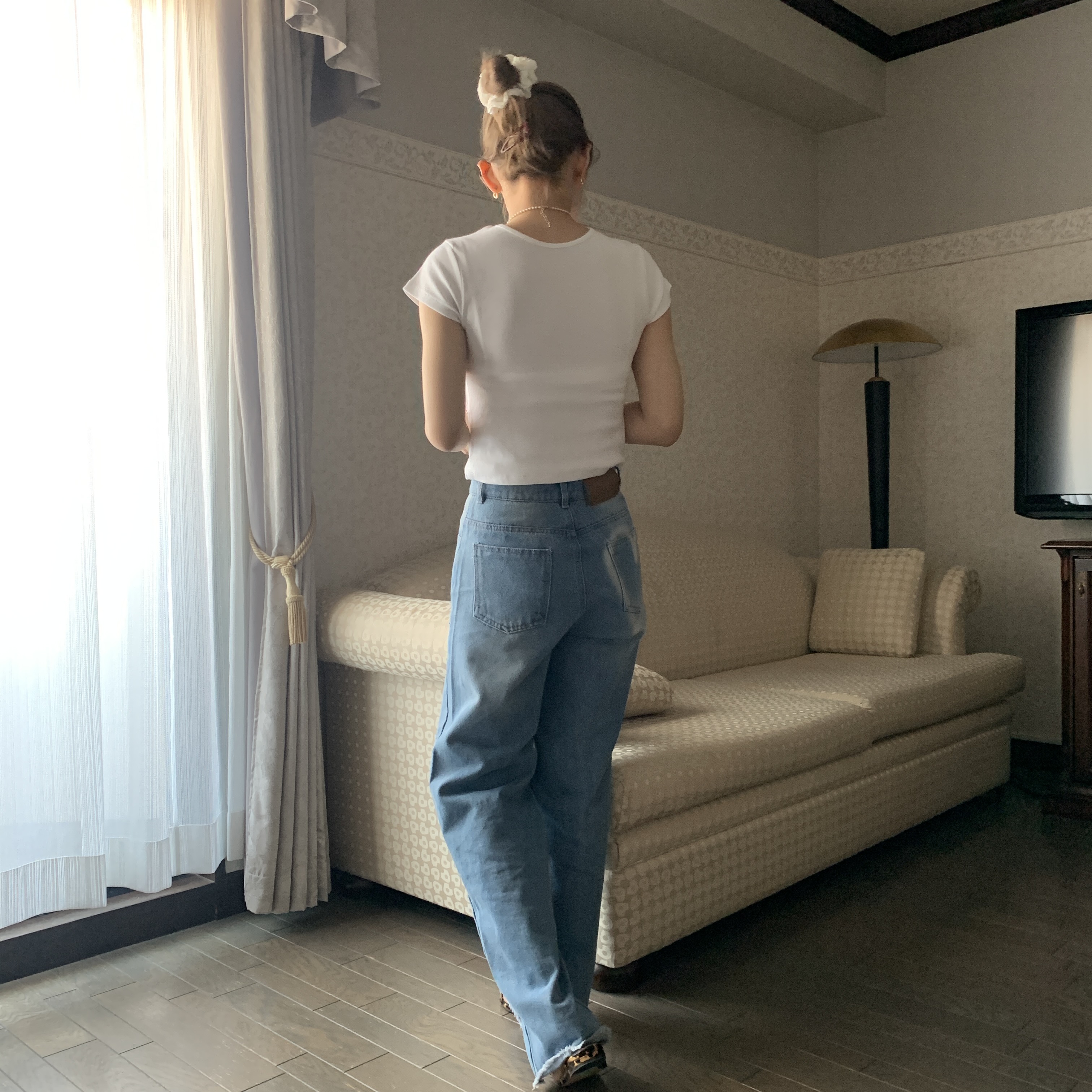 ハートポイントデニムパンツ | ファッション通販サイト NUGU