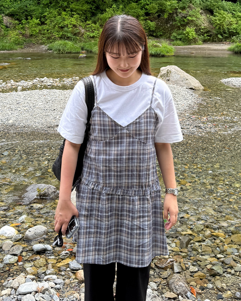 チェックミニワンピース | ファッション通販サイト NUGU