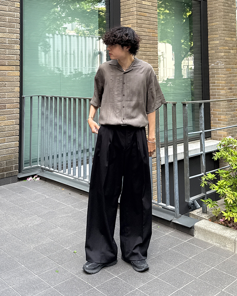 スリータックワイドスラックス | ファッション通販サイト NUGU