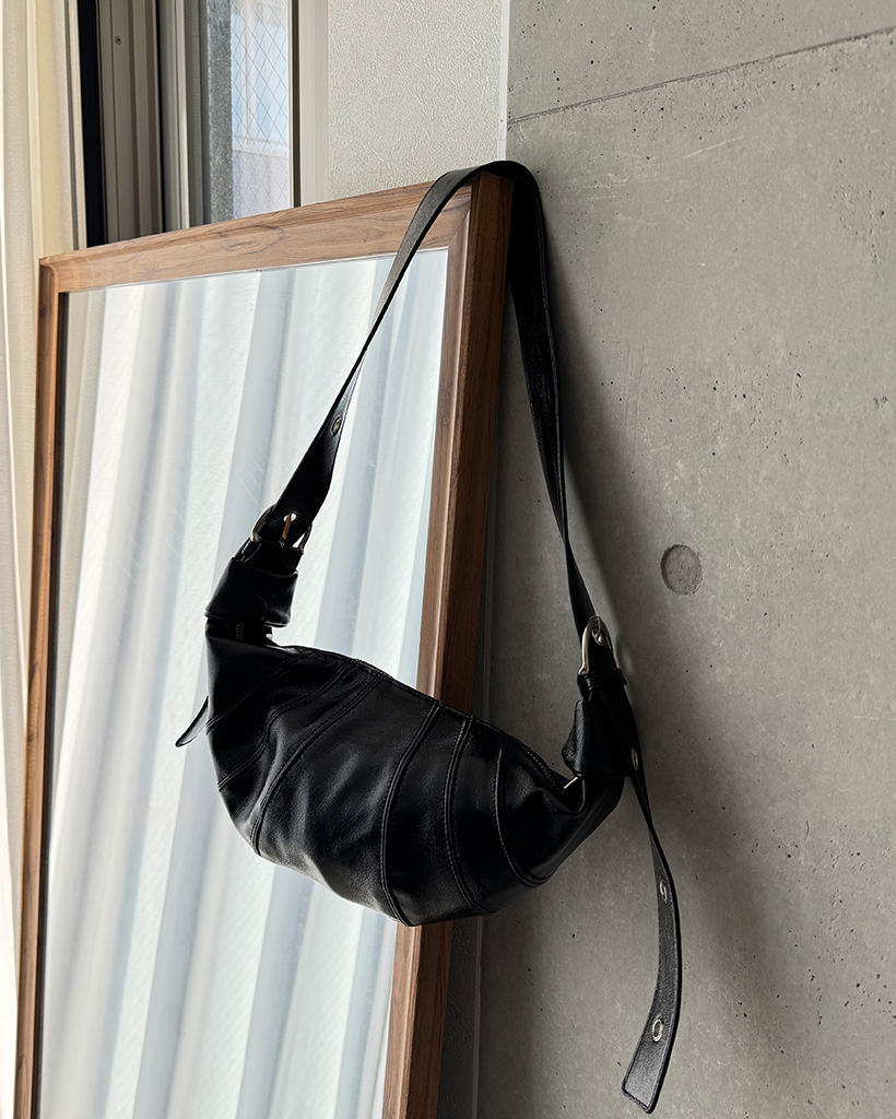 大人気　クロワッサン ラムレザーハンドバッグ 大人気 クロワッサン ラムレザーハンドバッグ 大人気