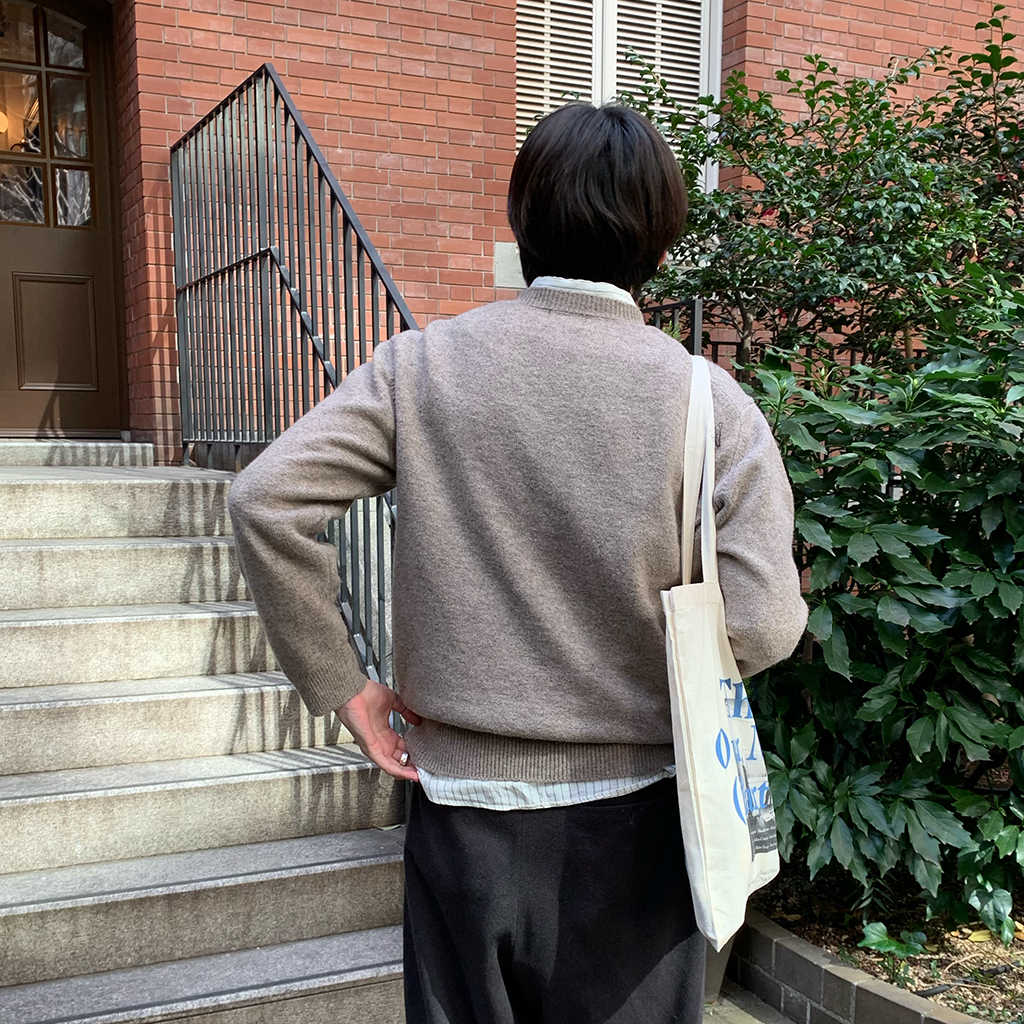 kolor ニット サイズ1 ウール100% 肉厚 ユニセックス セール】 【CLASSY.1月号掲載】ウールコード クルーネック