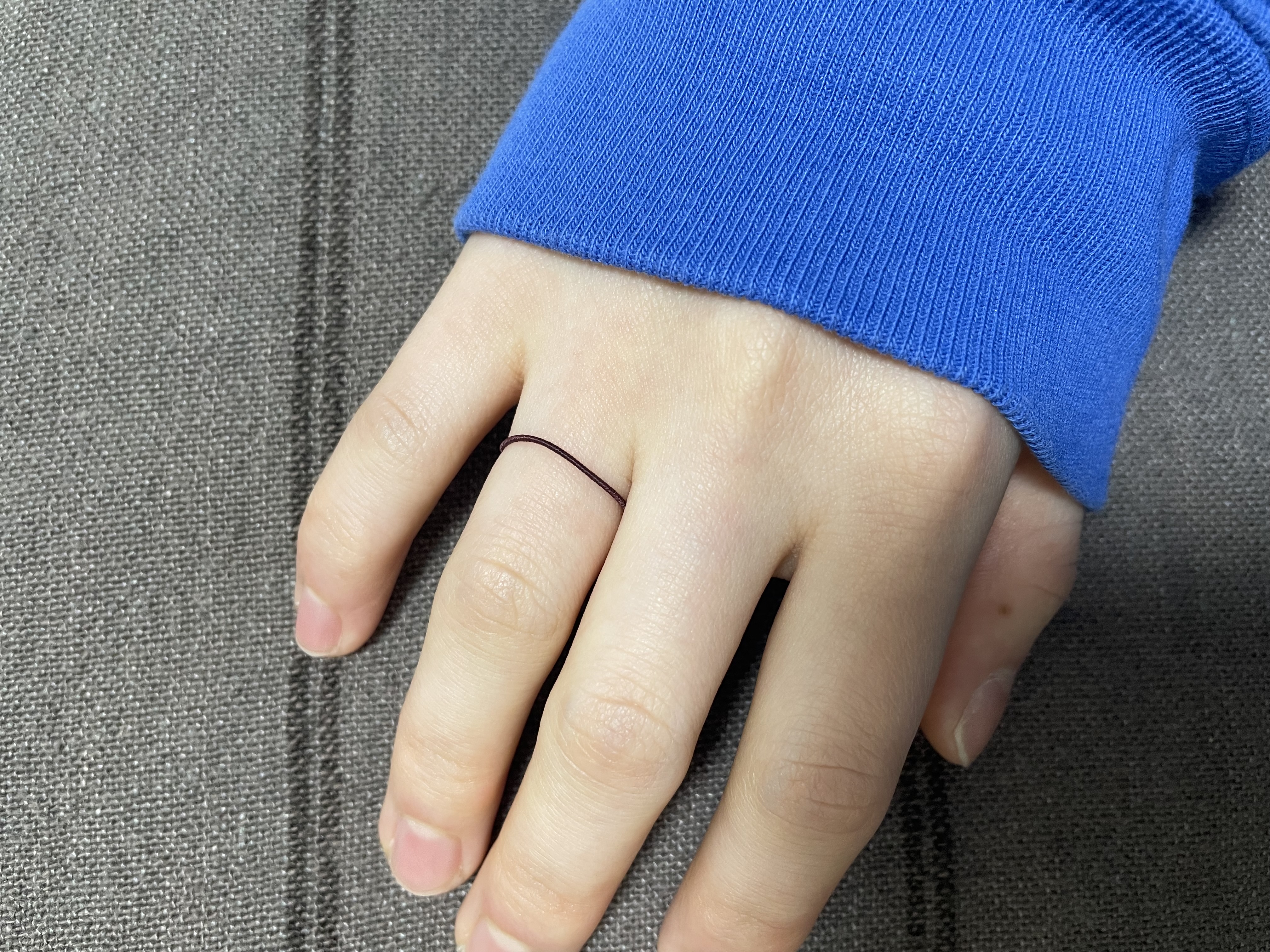 nach コッカトゥー リング　美品♡ K10ワンストローク アシンメトリー Xリング（リング