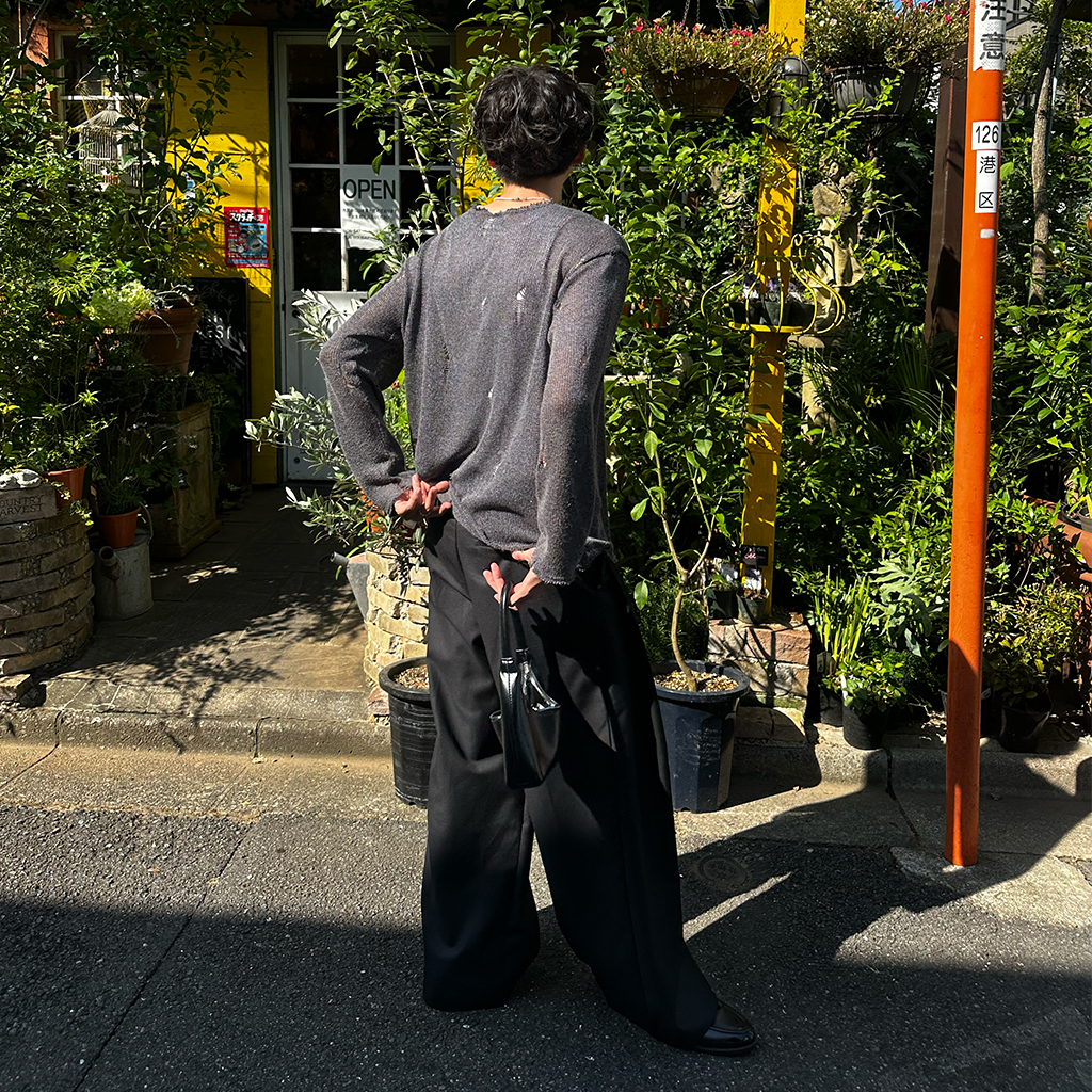 67NOWOS ノーウォス メッシュニットタンク ファビアンルー 定価3.8万 67NOWOS ノーウォス メッシュニットタンク ファビアンルー 定価