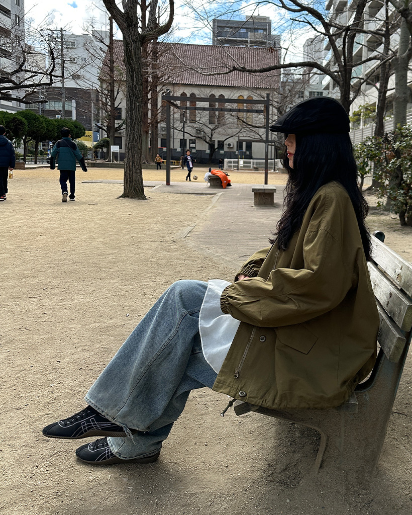ヌグ　ユニセックスミリタリージャケット ユニセックスミリタリージャケットダウン | ファッション通販