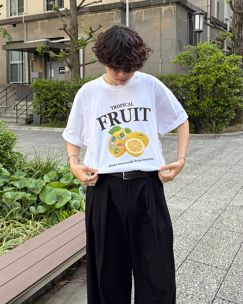 Jadedlondon レトロ Tシャツ ジャージーコットン プリント プリントTシャツ｜kolor｜MOGGIE CO-OP – Moggie co-op Online