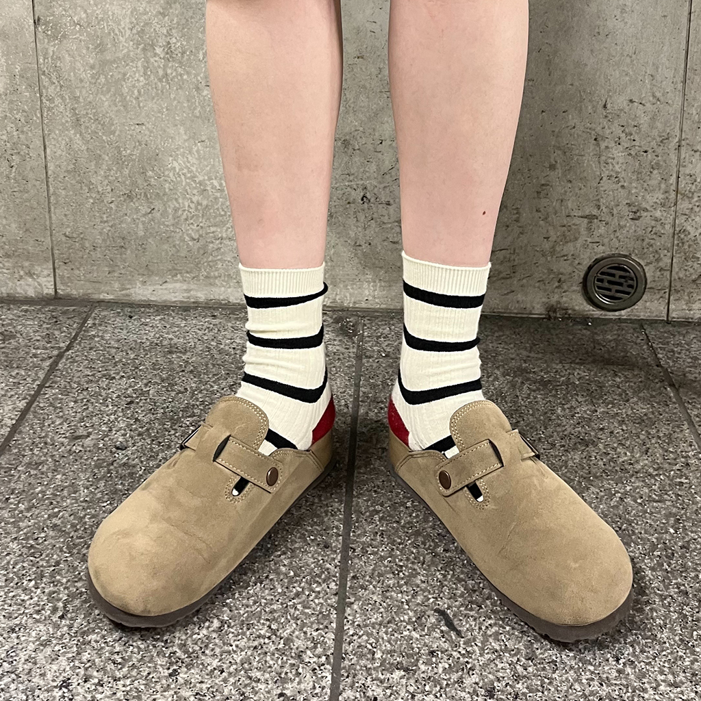 shugo asaiページ カラーボーダーソックス | ファッション通販サイト NUGU