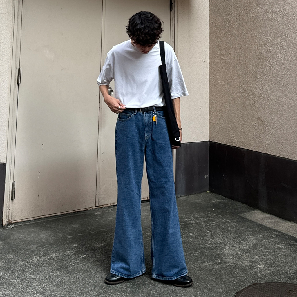 フレアデニムパンツ | ファッション通販サイト NUGU
