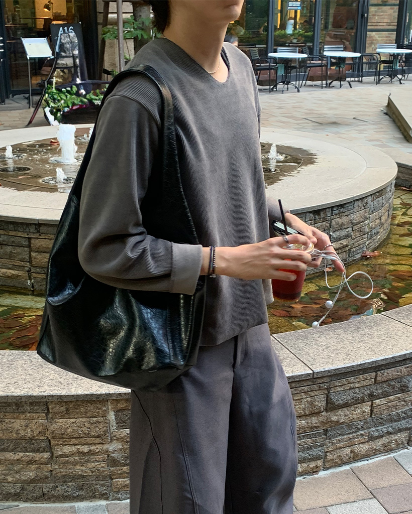 カジュアルレザーショルダーバッグ | ファッション通販サイト NUGU