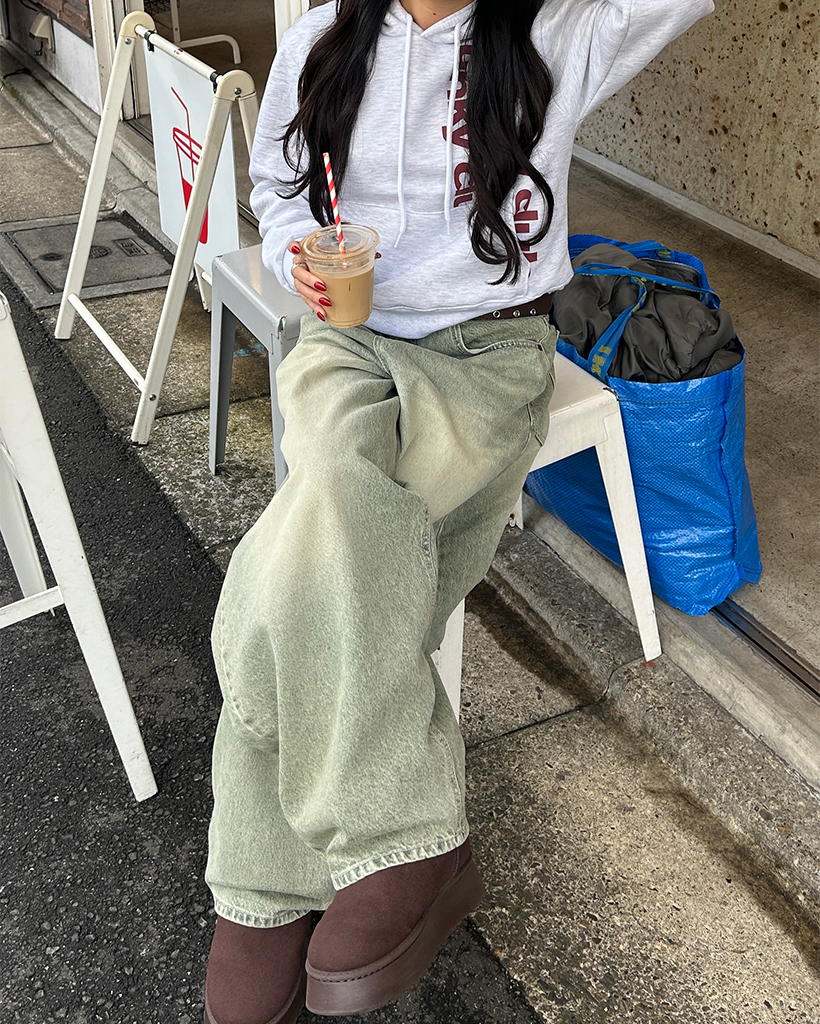 バーティカルライティングセミクロップドパーカー | ファッション通販