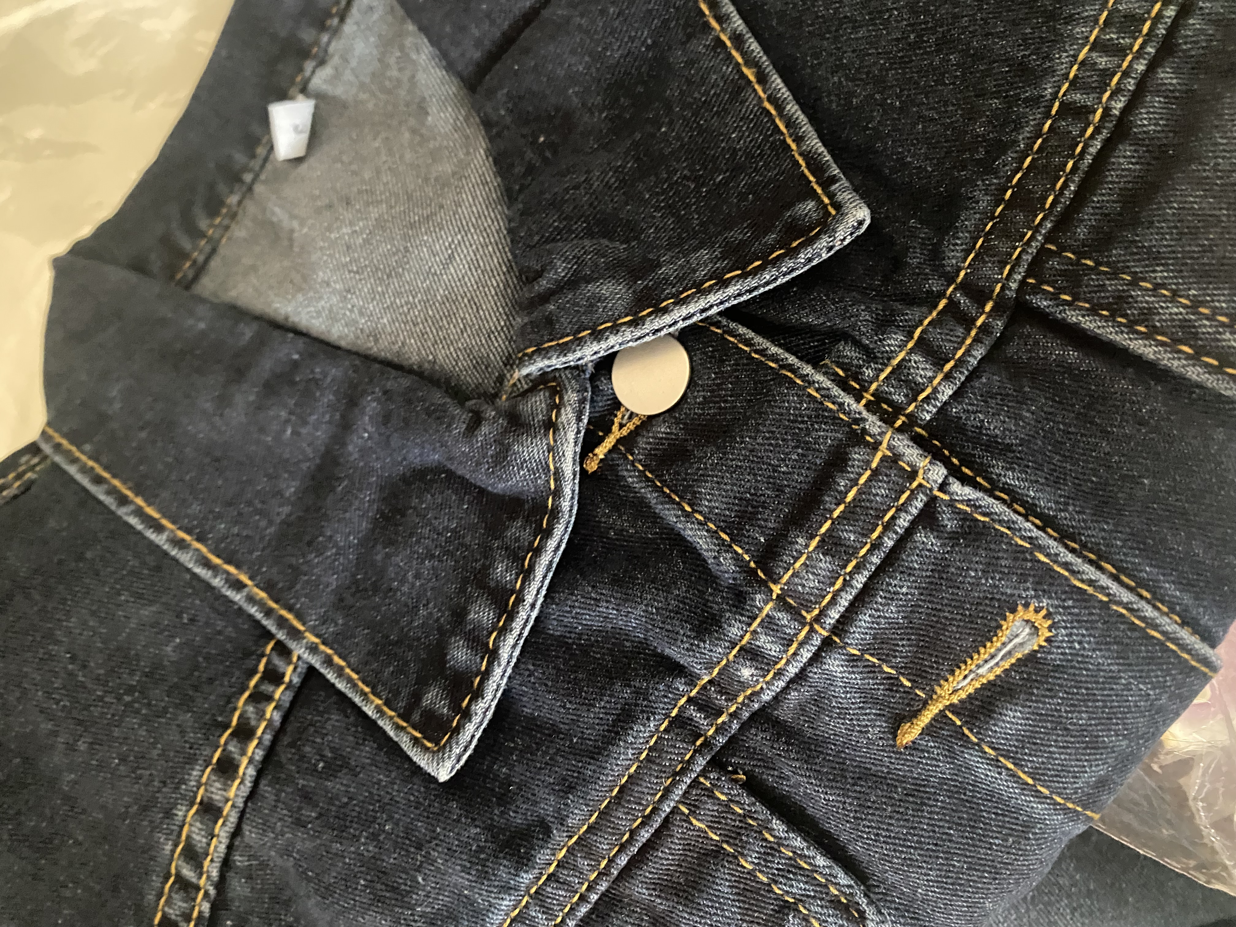 デニム　ジャケット　パンツ　セット セットアップ オーバーサイズデニムジャケット&ワイドパンツ