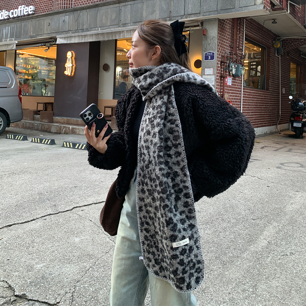 レオパードパターンマフラー | ファッション通販サイト NUGU