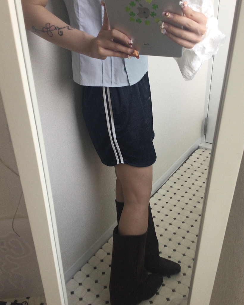 サテンショートパンツ ペチコート サテン地 ショーツ ショートパンツ レディース