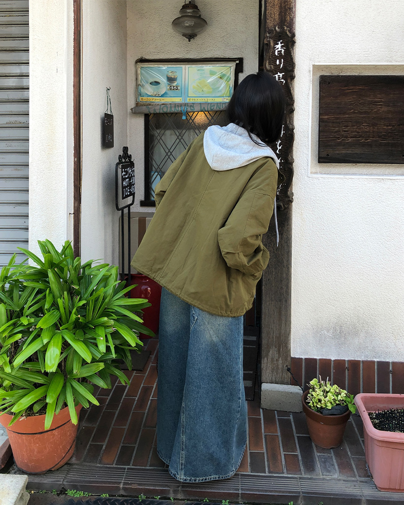 マキシスリットデニムロングスカート | ファッション通販サイト NUGU