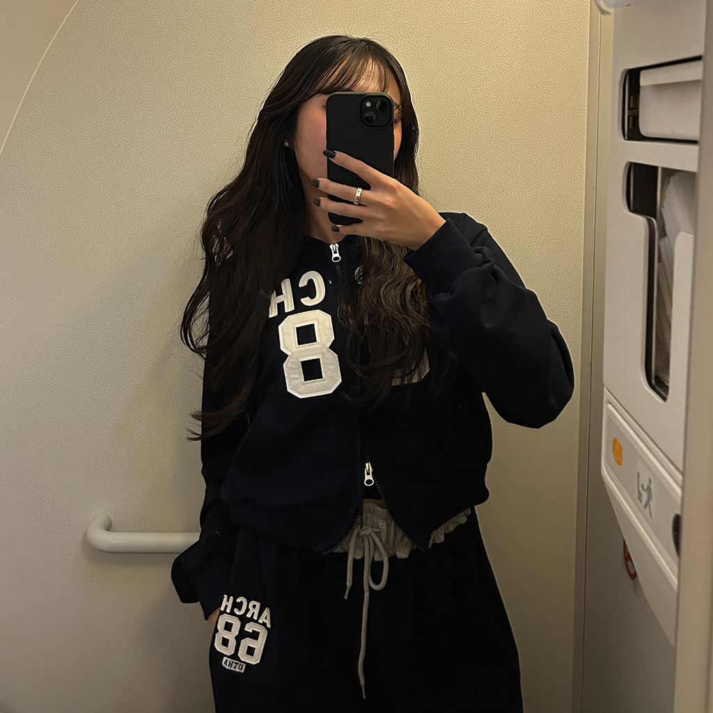 68パッチクロップドパーカー | ファッション通販サイト NUGU