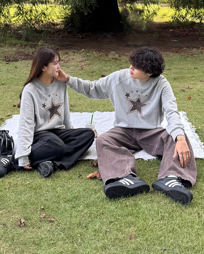 (ORIGINAL) ヴィンテージスターグラフィックスウェットシャツ