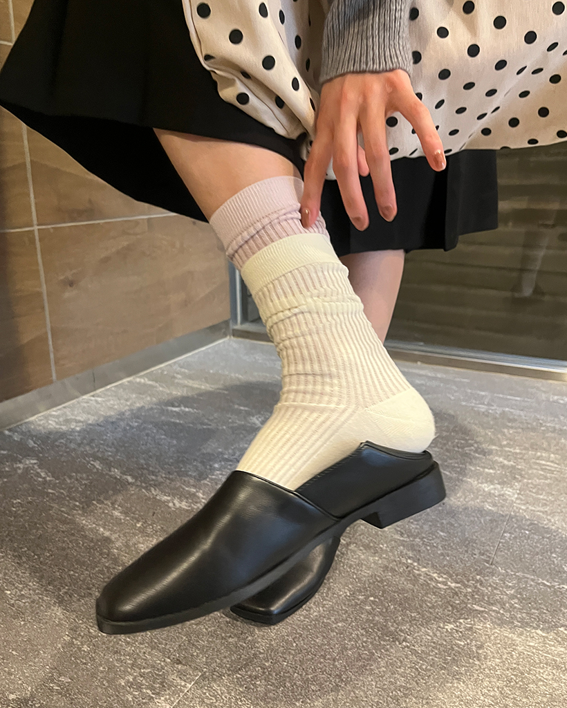 シースルーリブソックス | ファッション通販サイト NUGU