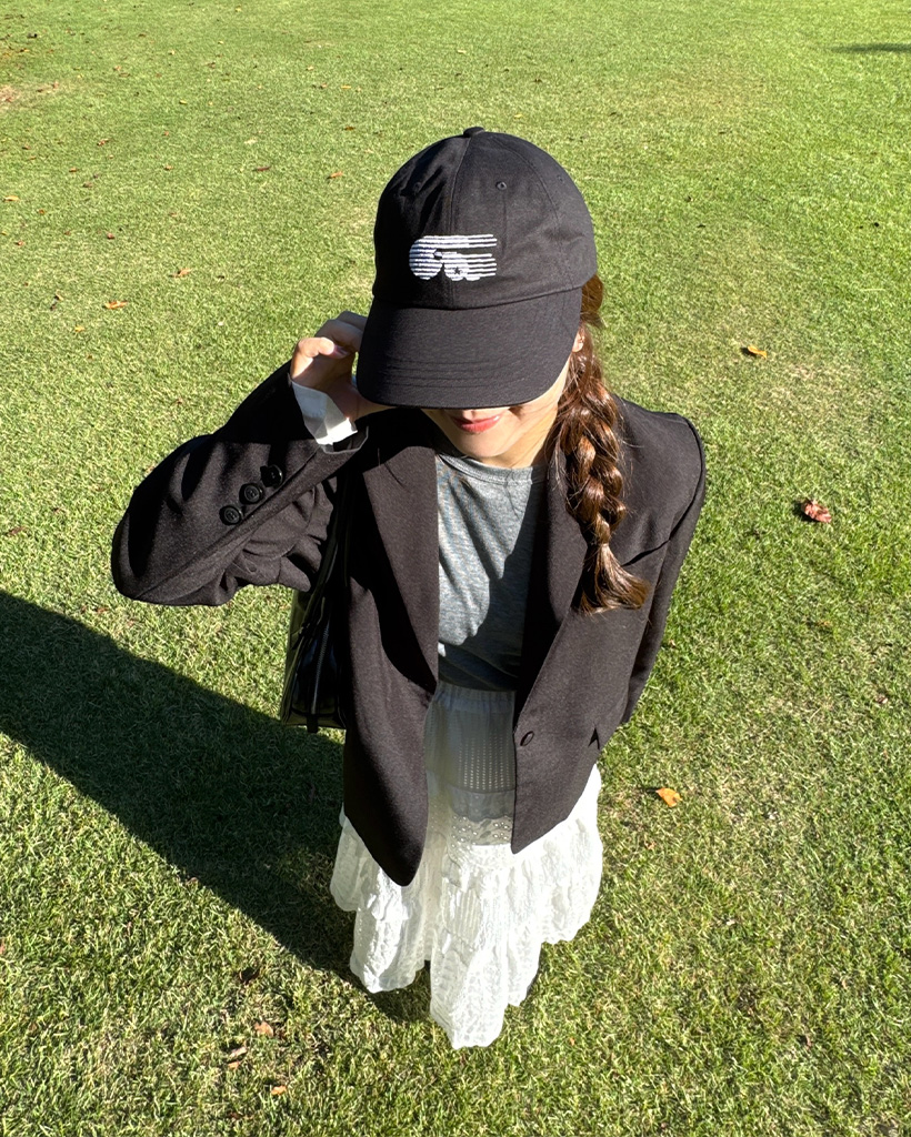 (ORIGINAL) good luck グラフィックボールキャップ