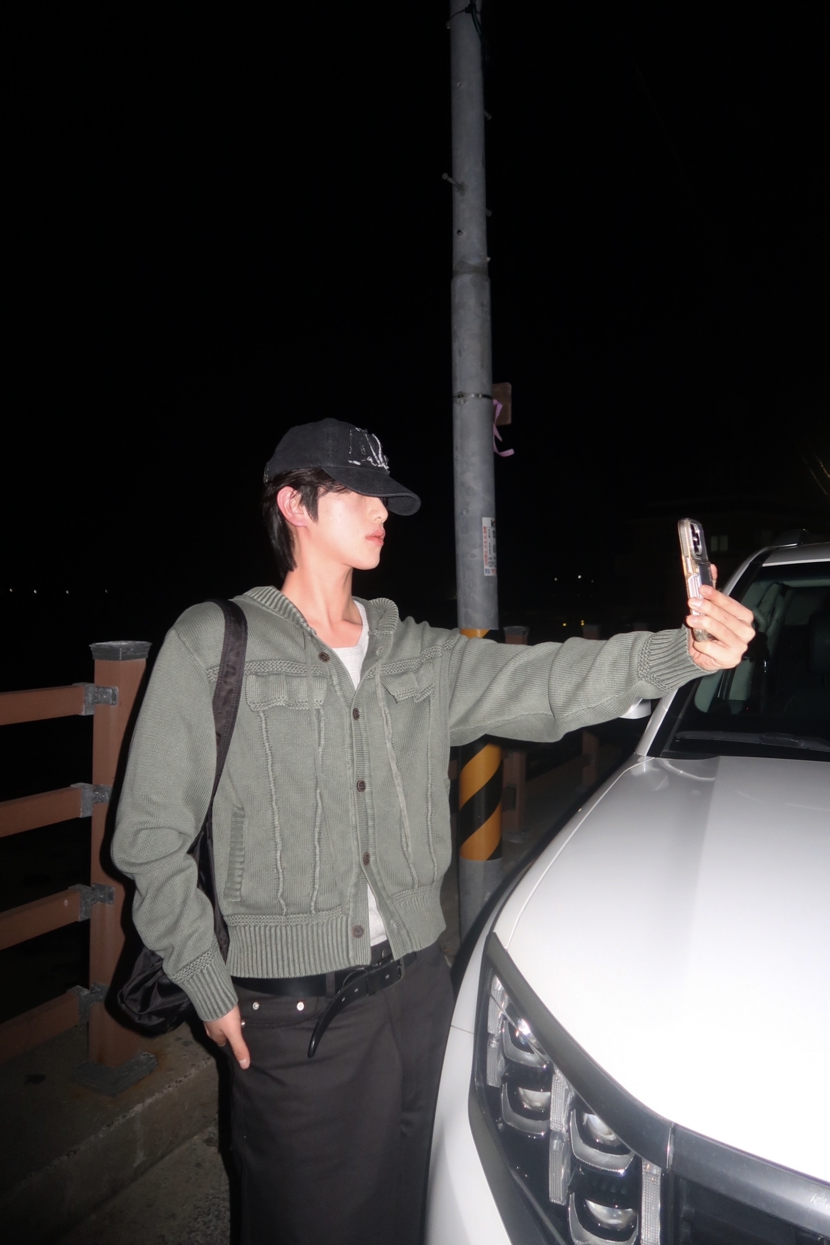 Poten pigment cardigan (3color)