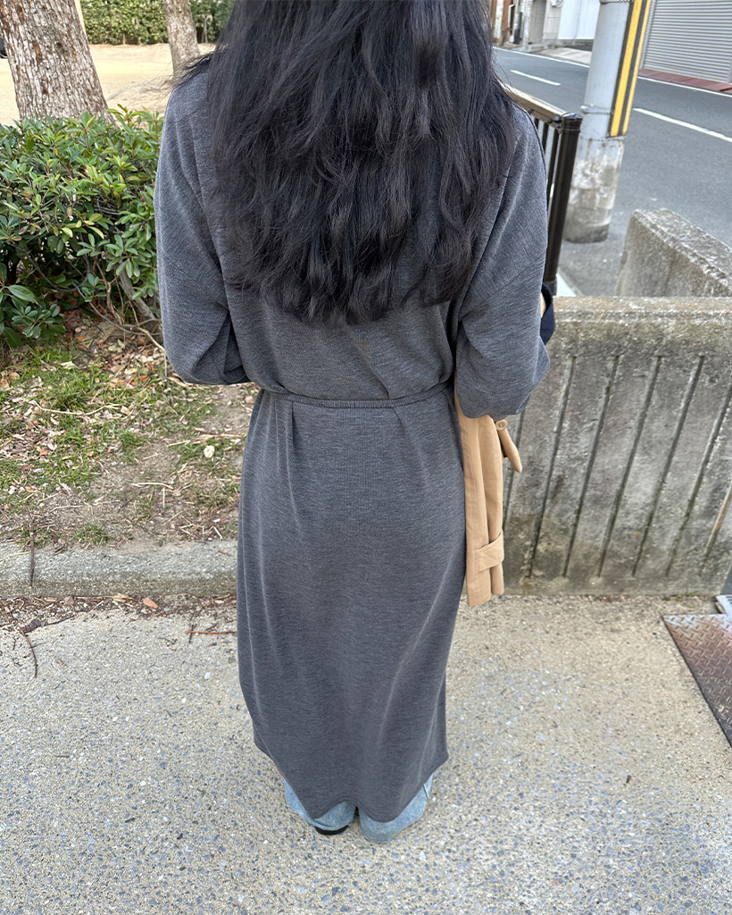 ラップロングワンピース | ファッション通販サイト NUGU