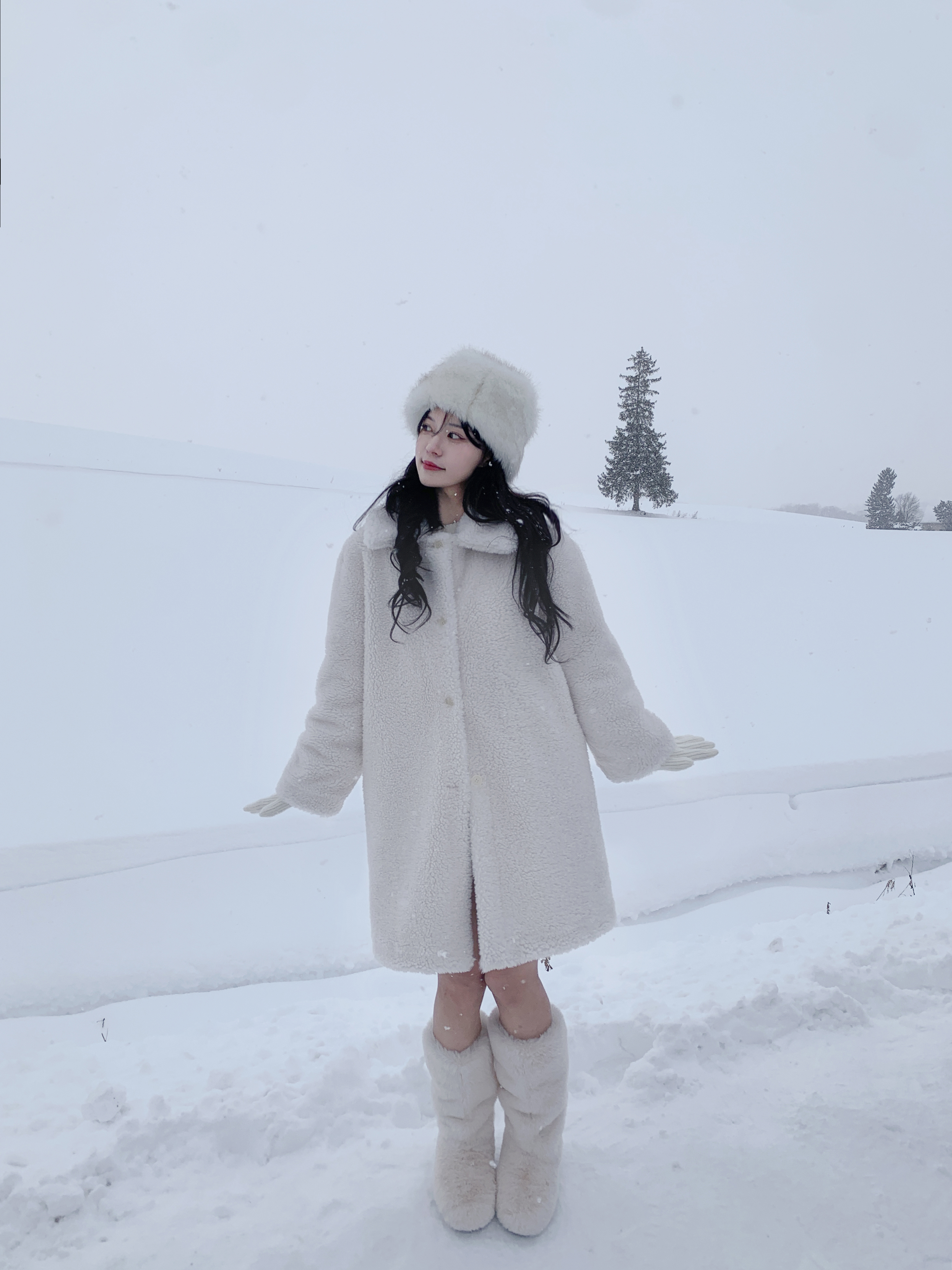 【美品】アーバンコードロンドン エコファー ムートンロングコート リバーシブル アーバンコードロンドン エコファー ムートンロングコート