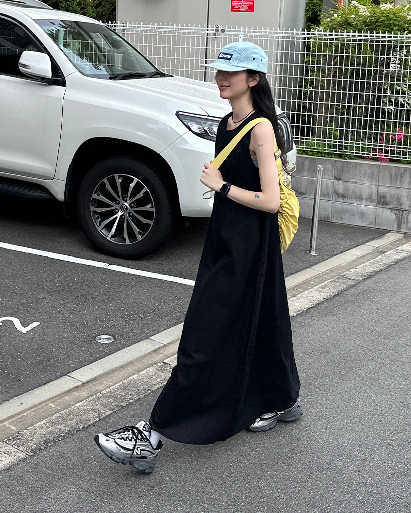 ノースリーブロングワンピース | ファッション通販サイト NUGU