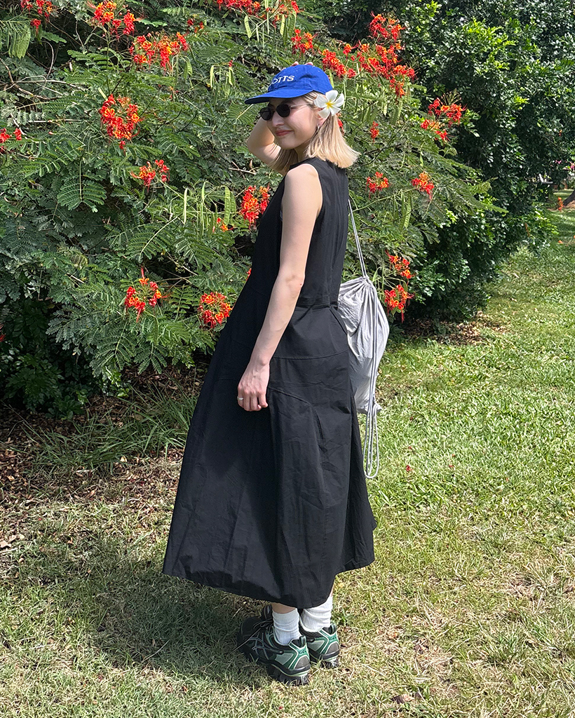 ノースリーブフレアロングワンピース | ファッション通販サイト NUGU