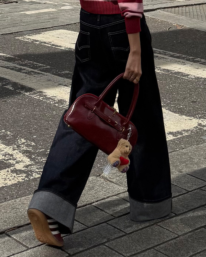 ベルトラウンドショルダーバッグ