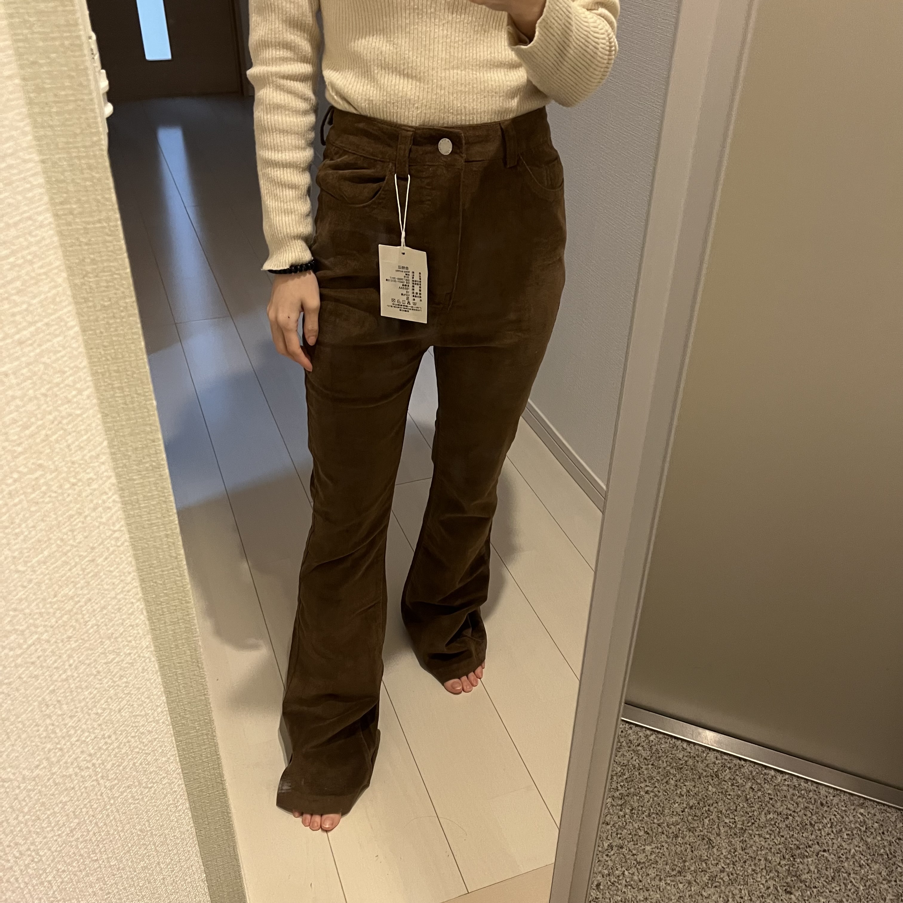 コーデュロイフレアパンツ | ファッション通販サイト NUGU